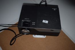 *Vankyo LCD Projector with Ceiling Mounted Electric Screen