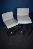 *Pair of Gas-Lift Barstools