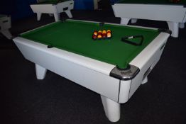 *Supreme Pool Endorsed World Championship Pool Table with Slate Bed, Balls, and Triangle