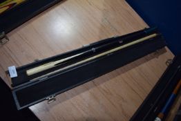 *ROS Two Piece Snooker Cue in Carry Case