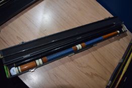 *Two Piece Pool Cue in Carry Case