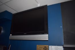 *Sharp Wall Mounted TV