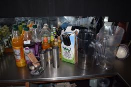 *Assorted Cordials, Bar Accessories, etc.