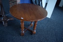 *Circular Pub Table on Four Turned Legs