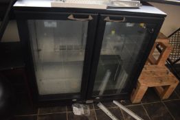 *Undercounter Double Door Bottle Cooler