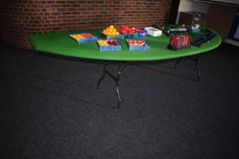 *Green Baize Gambling Table, and a Quantity of Gambling Chips