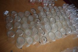 *Quantity of Carling Pint and Half Pint Glasses