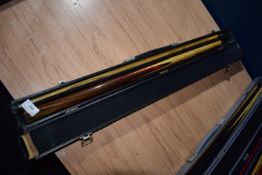 *Two Piece Pool Cue in Carry Case