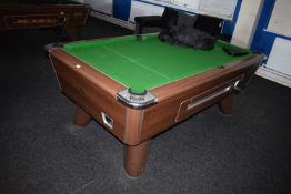 *Supreme Pool Coin Operated Slate Bed Pool Table