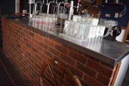 *The Bar as Fitted to the First Floor Function Room to Include Stainless Steel Wash Hand Basin,