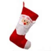 * Large Ho Ho Ho Santa Christmas Stocking (17 in total) 40cm long x 20cm across top
