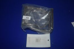 Pair of Protack Bent Leg Safety Stirrups Size: 4.5 Part No. BYB0106