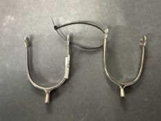 Pair of Stainless Steel Spurs