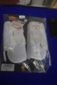 Pair of Tri Zone All Sports White Boots Size: L