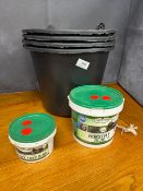 Horsefly Trap Glue and Black Trap Buckets