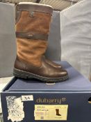 Dubarry Kildair Walnut Boots Size: 8 RRP: £279