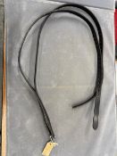 English Stirup Leathers 1” Wide, Black 52”