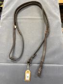 Jefferies Rubbered Reins in Brown