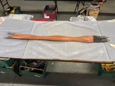 Lemetex Leather Atherstone Girth with 1 Elasticated Side in Light Tan 47”