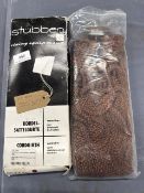 Stubben Cord Girth with Stainless Steel - Brown - 150cm