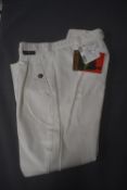Euro Star White Jodhpurs Size: 32R
