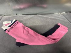 Equetech Child’s Pink & Navy Jodhpurs Size: 22