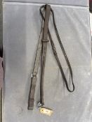 Leather Running Martingale, Pony, Brown