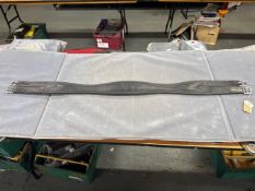 Lemetex Atherstone Padded Leather Girth in Black 47”