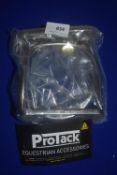 Pair of Protack Equestrian Accessories Stainless Steel Stirrups SYS0106 4.5”