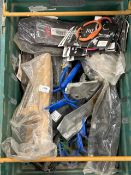 Quantity of Footwear Accessories and Safety Tethers Etc RRP: £100 (Crate Not included)