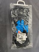 Hydrophane Half Chaps in Black, Size Large