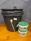 Horsefly Trap Glue and Black Trap Buckets