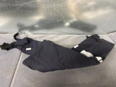 Blue Thermal Chaps with Reflective Stripe Size: M