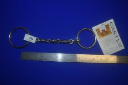 Castle 6” Loose Ring Waterford Bit