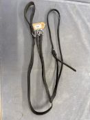 English Leather Running Martingale Brown COB