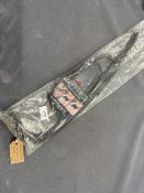 Jeffries Falcon Flash Nose Band Raised 18mm, Pony in Black