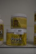 1x 114g and 1x 228g Tubs of Bee Protex Hand & Foot Cream