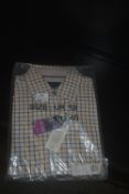 Jack Murphy Blue & Maroon Checked Shirt Size: 12
