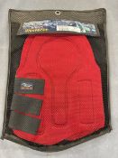 Shires Westrapp Knee Brushing Boots Black Cob