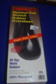 Pair of Tingley Weather Tough Stretch Rubber Overshoes, US Size: 2XL 12.5 to 14