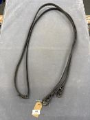 Black Leather Reins