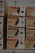 4x Tingley Trim Stretch Rubber Overshoes in Black, US Size: S/M 7 to 8.5