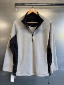 Equatech long sleeve half zip fleece Size: S