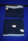 2x Blue Snoods