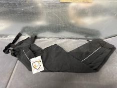 Harry Hall Black Chaps Size: M