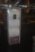Set of Pro Equine SP990 White Polo Wrap Fleece Leg Bandages