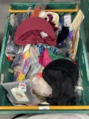 Quantity of Hat Covers & Ties, Etc RRP: £200 (Crate Not included)