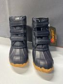 Sherwood Forrest Kid’s Navy Stable Hand Boots Size: 1