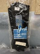 Shires Black Suede Half Chap Size: M
