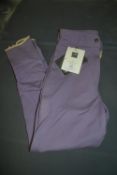 Lucinda Green Lady’s Lilac Jodhpurs Size: UK 8